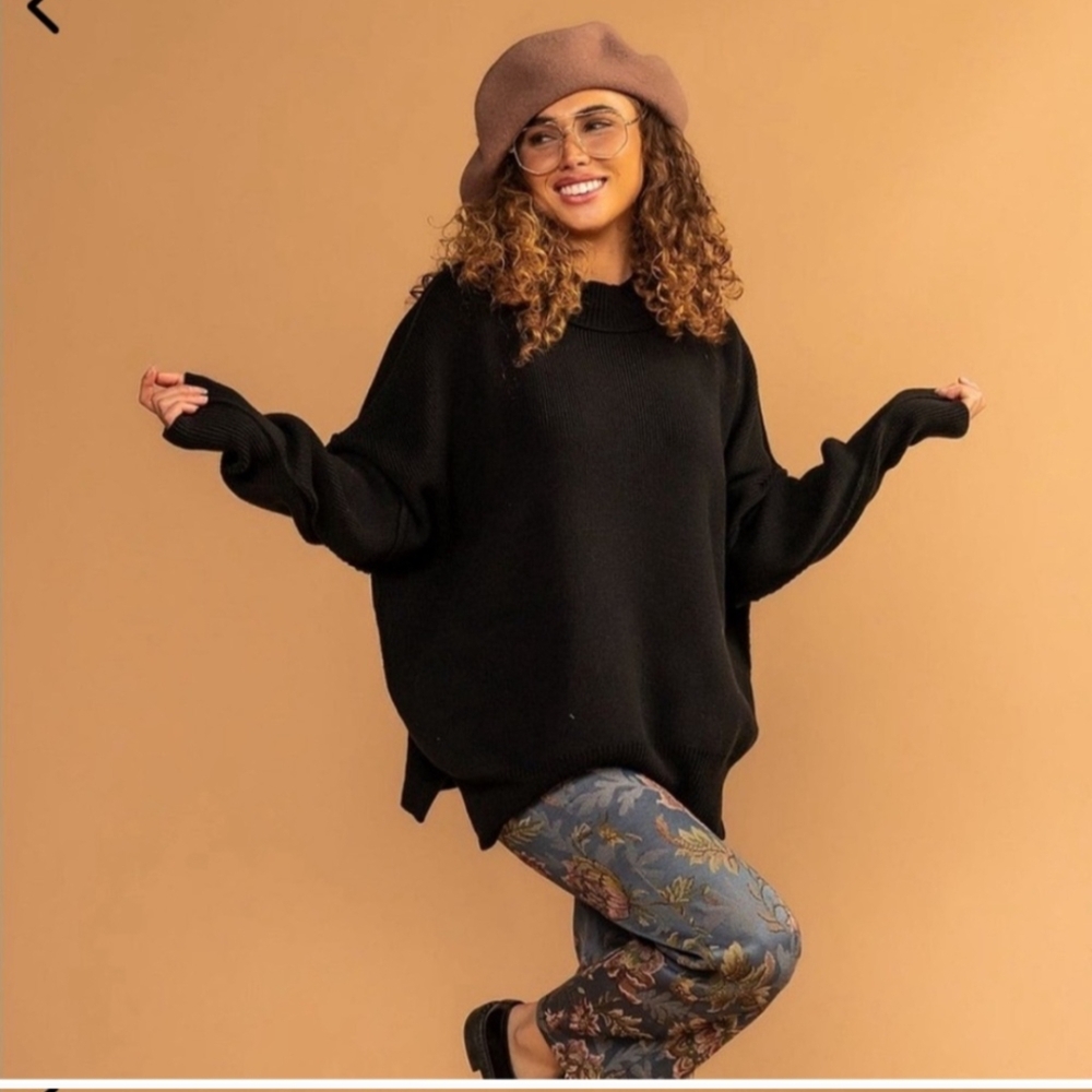 Dressed in Lala Oversized Sweater NWOT
